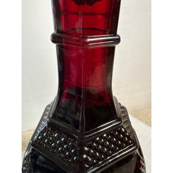 Avon Cape Cod Wine Decanter Bubble Bath Bottle With Box NOS - Picture 8 of 10